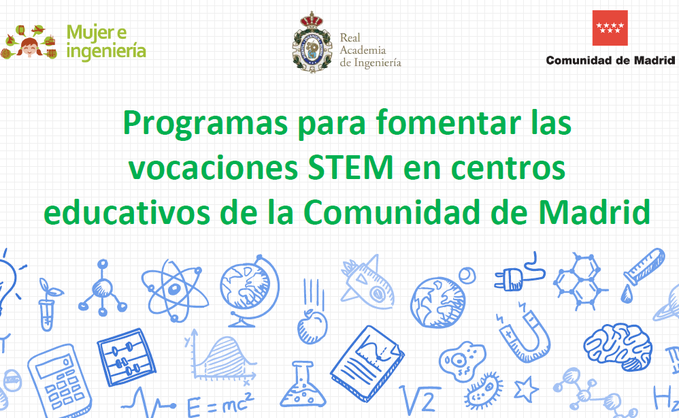 Presentación de programas para el fomento de la vocación STEM en centros de la Comunidad de Madrid